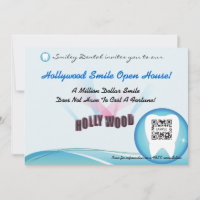 Plantilla de la invitación dental