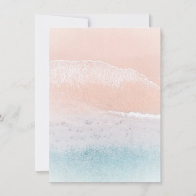 Plantilla de la Naturaleza de la Playa de Arena pe (Anverso)