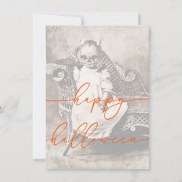 Plantilla de la tarjeta de Halloween de fantasía