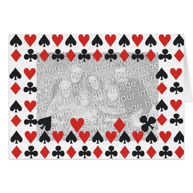 Plantilla de la tarjeta de juego (Anverso (Horizontal))