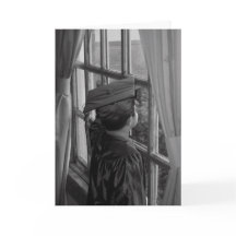 Plantilla de la tarjeta de la graduación