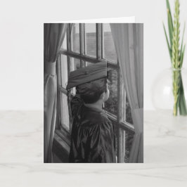 Plantilla de la tarjeta de la graduación