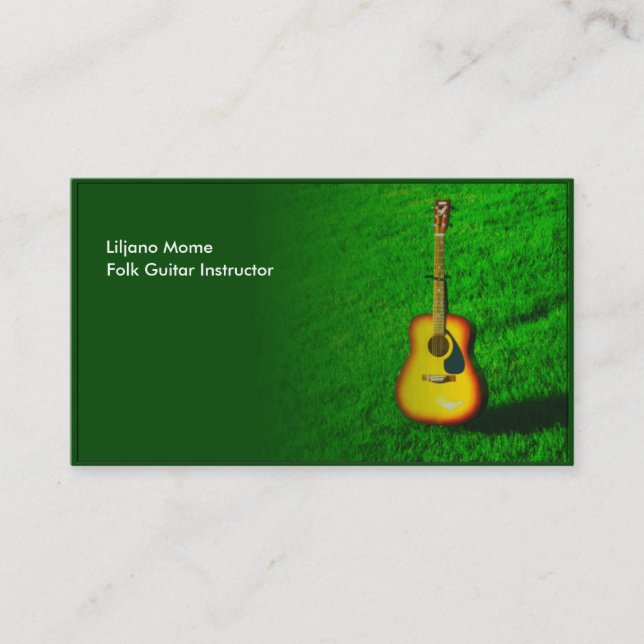 Plantilla de la tarjeta de la industria musical de (Anverso)