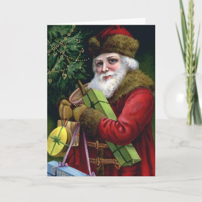 Plantilla de la tarjeta de Navidades del personali (Anverso)