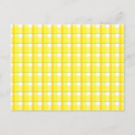 Plantilla de la tarjeta de receta amarilla