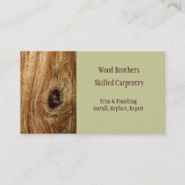 Plantilla de la tarjeta de visita de la artesanía