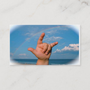 Plantilla de la tarjeta de visita de SLG