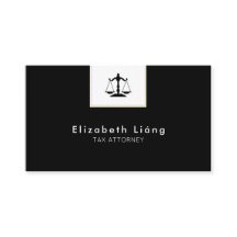 Plantilla de la tarjeta de visita del abogado