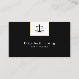 Plantilla de la tarjeta de visita del abogado