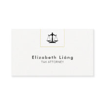 Plantilla de la tarjeta de visita del abogado