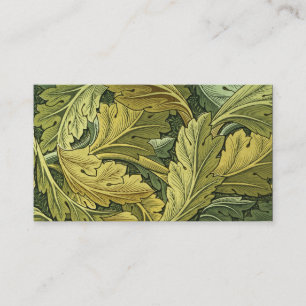 Plantilla de la tarjeta de visita del Acanthus de