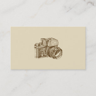 Plantilla de la tarjeta de visita del fotógrafo