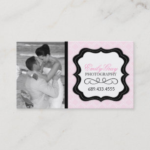 Plantilla de la tarjeta de visita del fotógrafo d