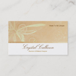 Plantilla de la tarjeta de visita - mariposa