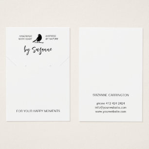 Plantilla de la tarjeta de visualización de jewelr