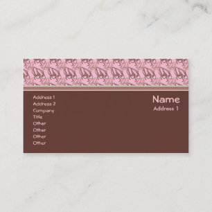 Plantilla de la tarjeta del ballet