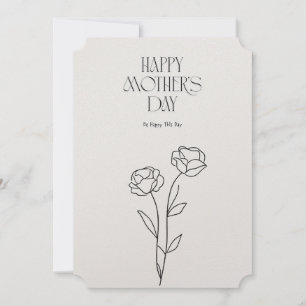 Plantilla de la tarjeta del día de la madre - Esti