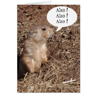 Plantilla de la tarjeta Groundsquirrel