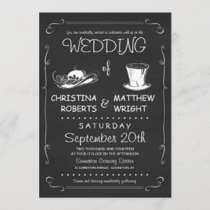 Plantilla de las invitaciones de la boda del