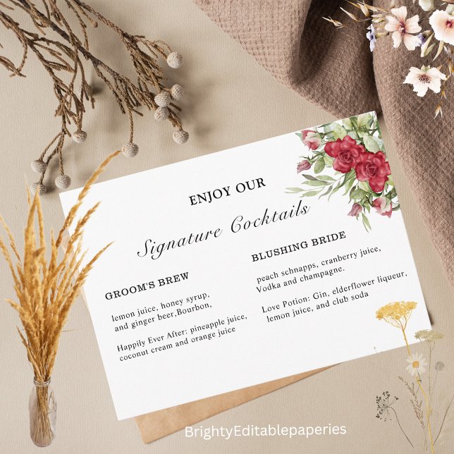 Plantilla de letrero de bebidas_signature (Subido por el creador)