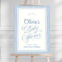 Plantilla de letrero de bienvenida para baby showe