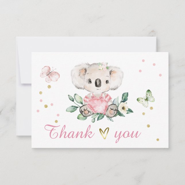 Plantilla de Little Koala (Anverso)