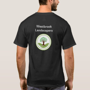 Plantilla de logotipo de Camisetas de trabajo pais