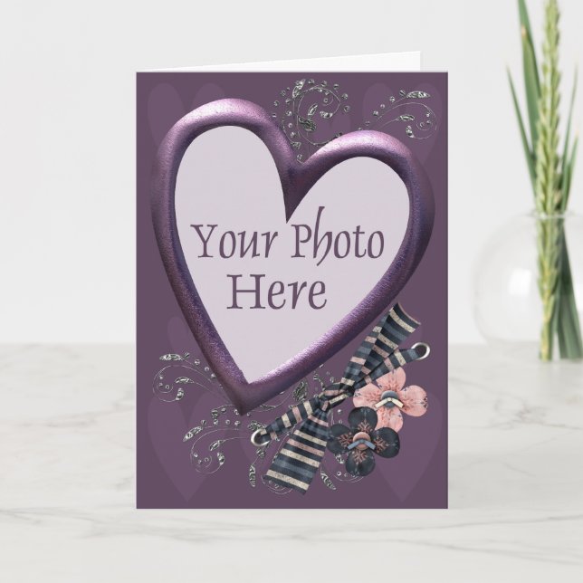 Plantilla de los corazones de la lavanda (Anverso)