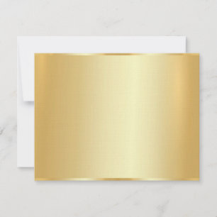Plantilla de Lujo Faux Gold Blank Elegante