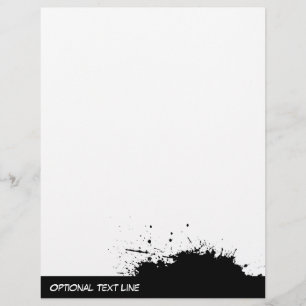 Plantilla de manchas de tinta de grunge para membr