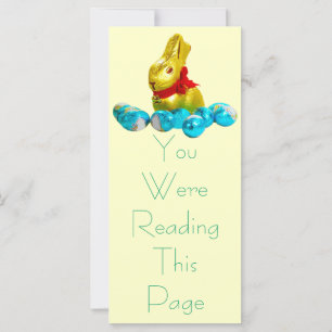 Plantilla de marcadores de Bunny and Eggs