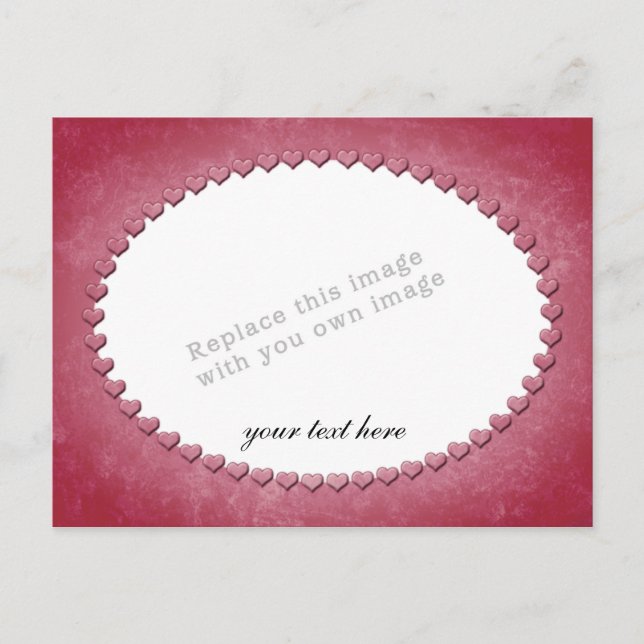 Plantilla de marco de corazón (Anverso)