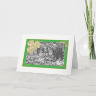 Plantilla de marco fotográfico de San Patricio