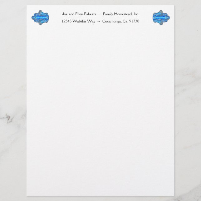 Plantilla de membrete (Anverso)
