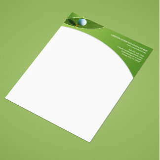 Plantilla de membrete de carta para negocios de go
