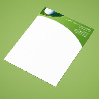Plantilla de membrete de carta para negocios de go