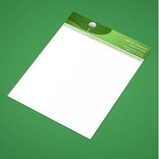 Plantilla de membrete para carta de negocios de go