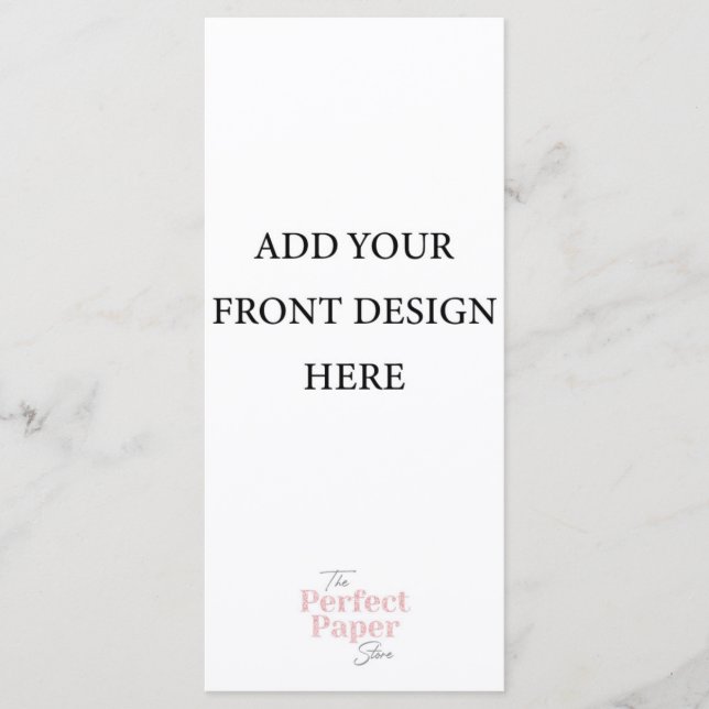 Plantilla de menú (4 x 9) (Anverso)