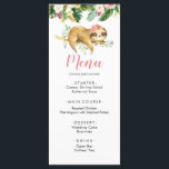 Plantilla de menú Baby Shower de Slots Chica tropi<br><div class="desc">Plantilla de menú Baby Shower de Slots Chica tropical</div>