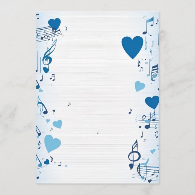 Plantilla de menú Boda de Winter Wonderland (Anverso)