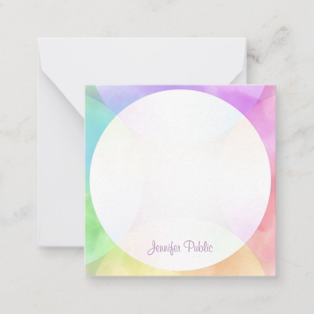 Plantilla de monograma de escritura moderna de esc (Anverso)