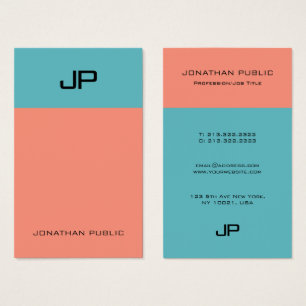 Plantilla de monograma moderno simple elegante