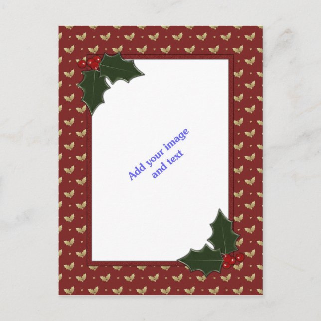 Plantilla de navidades (Anverso)