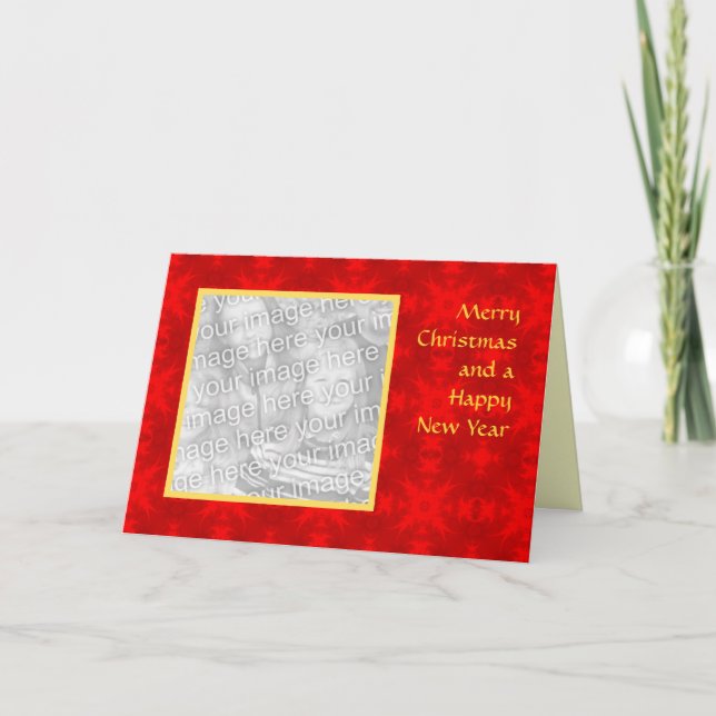 Plantilla de Navidades de nieve Santa (Anverso)