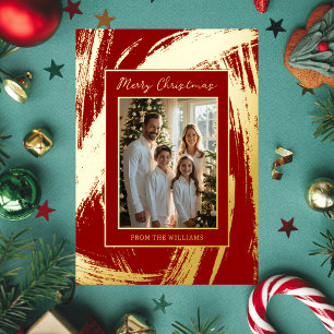 Plantilla de Navidades editables de tarjetas de va