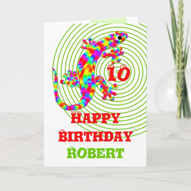 Plantilla de nombre de cumpleaños feliz (Anverso)