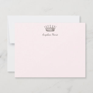 Plantilla de nombre de guión de princesa de corona