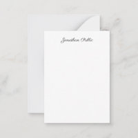 Plantilla de nombre de script caligrafiado de moda