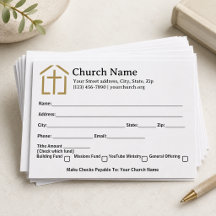Plantilla de oferta de restricciones de la iglesia