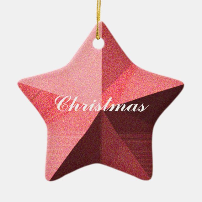 Plantilla de ornamento de vacaciones de Navidades  (Frente)